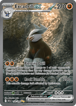 Excadrill ex - Holofoil