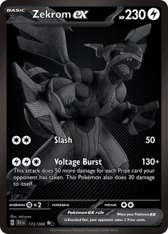 Zekrom ex - Holofoil