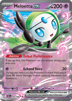 Meloetta ex - Holofoil
